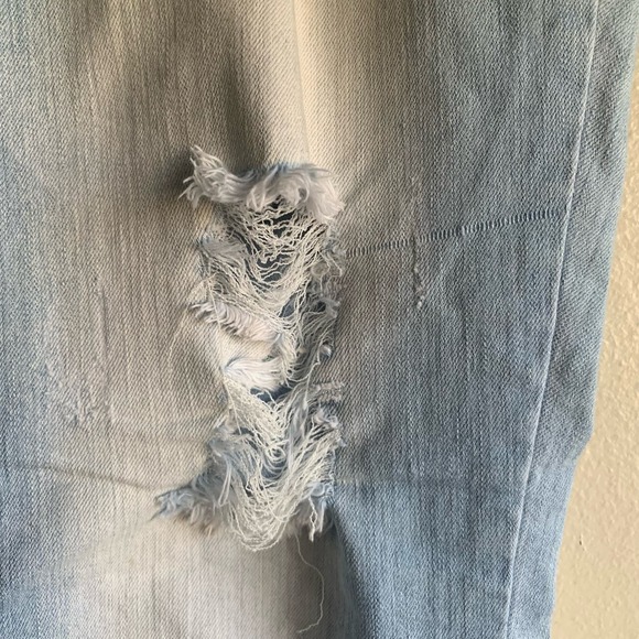 Elite Jeans White Washed Distressed Size 11/12 - Picture 8 of 8